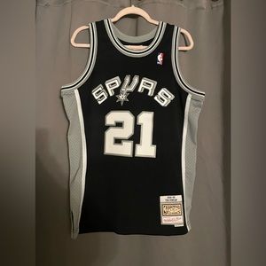 Mitchell & Ness San Antonio Spurs Road Jersey 1998-99 Tim Duncan 21